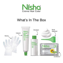 Load image into Gallery viewer, Nisha Creme Hair Colour Pack with Brush and Conditioner Flame Red - 2 Pack

