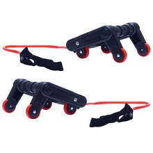 Load image into Gallery viewer, Wheel Rollers and Push Up Bars Workout Equipment - 3 in 1 Design
