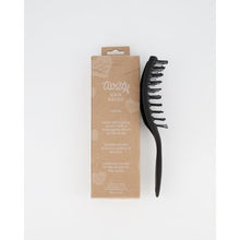 Load image into Gallery viewer, Twisty Detangling hair brush - Black
