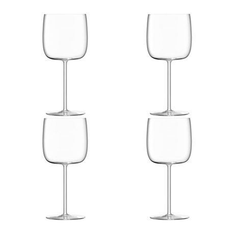 LSA Borough Wine Glass Set 4 x 450ml Buy Online in Zimbabwe thedailysale.shop