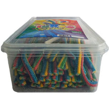 Load image into Gallery viewer, Toros - Rainbow Sour Liquorice Sticks – (1kg/100 Pieces)
