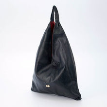Load image into Gallery viewer, Brad Scott Reversible Ruby Hobo Bag - Black
