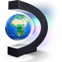 Load image into Gallery viewer, Table Lamp - Magnetic Levitating Globe C-Shaped
