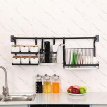 Load image into Gallery viewer, Heartdeco Stainless Steel Rail Hanging Cutlery Basket
