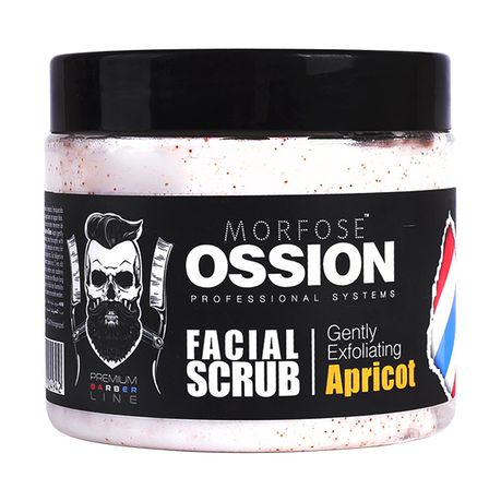 Ossion P.B.L Facial Scrub Apricot 400ml - prevents ingrowns