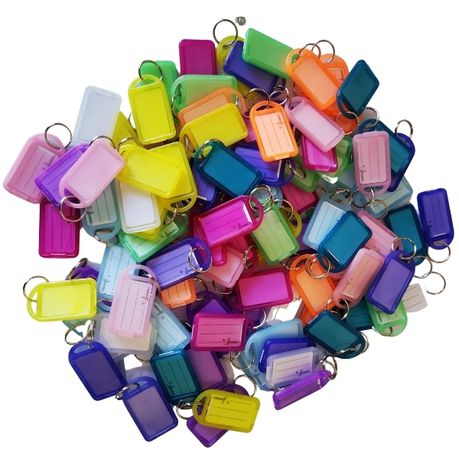 SourceDirect - Key Tags / Key Rings / Click Tags - Pack of 70 (Assorted) Buy Online in Zimbabwe thedailysale.shop