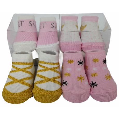 Baby Socks Gift Pack - Pink Buy Online in Zimbabwe thedailysale.shop