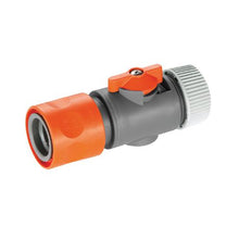 Load image into Gallery viewer, GARDENA Connector with Regulator Valve 13 mm
