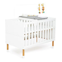 Load image into Gallery viewer, George &amp; Mason Baby Crib Up - White Matte / Eco Wood
