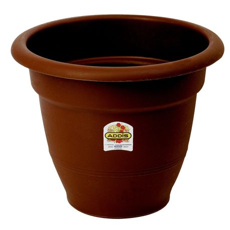 Addis - 26cm Venus Plant Pot - Chocolate Brown Buy Online in Zimbabwe thedailysale.shop