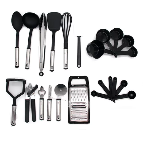 23 Pieces Kitchen Utensils Set Buy Online in Zimbabwe thedailysale.shop