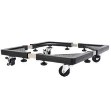 Load image into Gallery viewer, Adjustable Washing Machine Refrigerator Base Rack With Wheels - 2010
