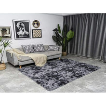 Load image into Gallery viewer, Black &amp; Grey Fluffy Shaggy (200cmx150)
