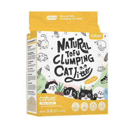 Cature - ECO Tofu Clumping Cat Litter 2.5KG / 6L Buy Online in Zimbabwe thedailysale.shop