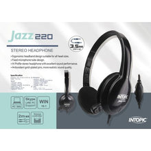 Load image into Gallery viewer, Intopic JAZZ-220 Stereo Headphone
