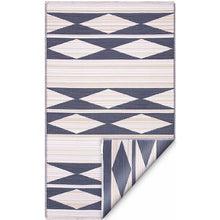 Load image into Gallery viewer, Fab Habitat Outdoor / Indoor Rug Cairo Natural &amp; Black
