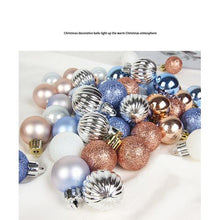 Load image into Gallery viewer, Home Crafts 54 Pc Christmas Décor Pack (Purple, Grey, Rose Gold)
