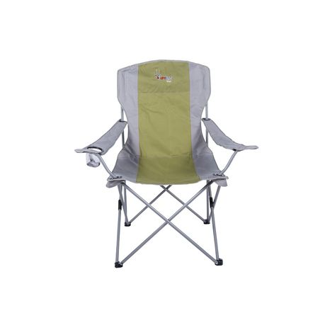 Afritrail Oryx Deluxe Folding Armchair - 120Kg - Green