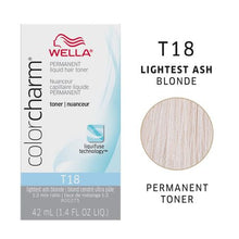 Load image into Gallery viewer, T18 Light Ash Blonde Wella Toner
