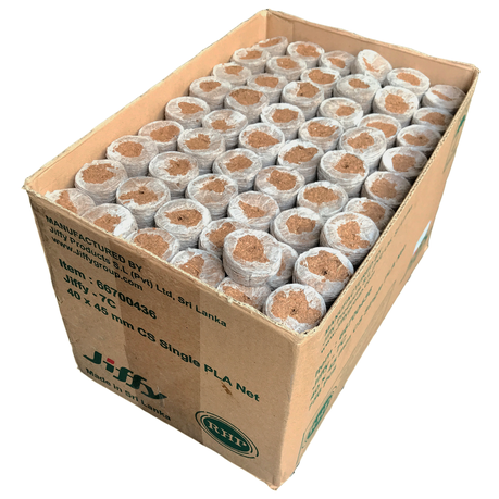 Jiffy 7C Seed Starter Pellet 40 x 45mm Propagation Plugs - Box of 30 Buy Online in Zimbabwe thedailysale.shop