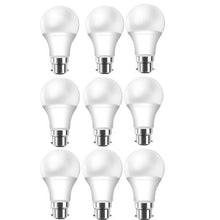Load image into Gallery viewer, (Pack of 9)12W LED Light Bulb, B22 Base.6500K Daylight. Daily essentials.
