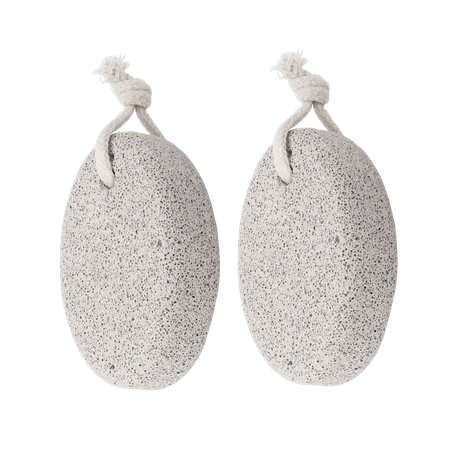 Natural Exfoliating Pumice Stone Pack of 2