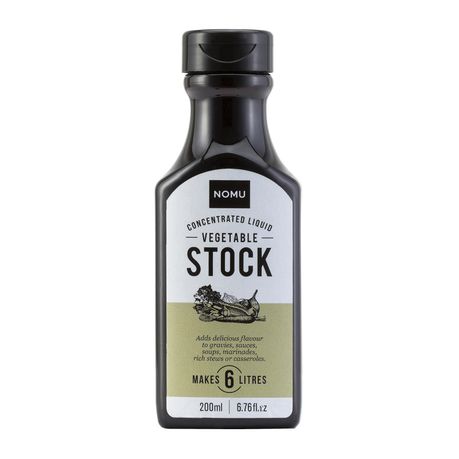 NOMU Vegetable Concentrated Liquid Stock 200ml