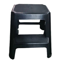 Load image into Gallery viewer, Step Stool - 2 Steps - Double Step - Black
