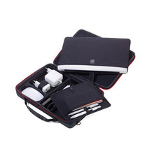 Load image into Gallery viewer, Troika Laptop Bag Mobile Office 13.3 Inch - Black and Red

