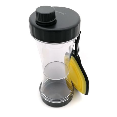 Resun Portable Dark Grey Food & Water Bottle For Dogs & Cats Buy Online in Zimbabwe thedailysale.shop