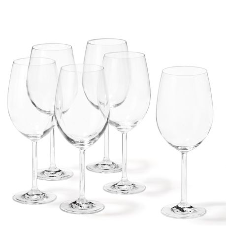 Leonardo Red Wine Glasses Bordeaux Daily: Teqton Glass 640ml – Set Of 6 Buy Online in Zimbabwe thedailysale.shop