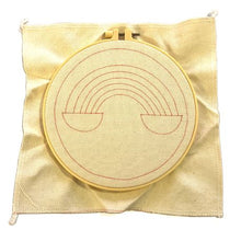 Load image into Gallery viewer, Rainbow - Punch Needle Embroidery Wool Art DIY Fox Crafts Kit Tapestry
