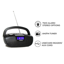 Load image into Gallery viewer, Ultra-Link Portable Digital AM/FM Radio-MP3 Playback-Aux|Phone Jack(1Wx2)
