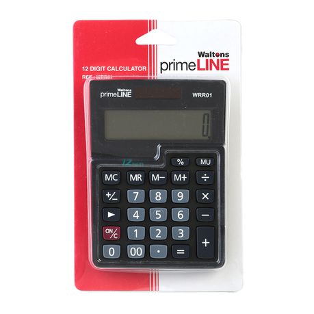 PrimeLine 12 Digit Calculator Buy Online in Zimbabwe thedailysale.shop
