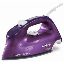 Load image into Gallery viewer, Morphy Richards Iron Steam / Dry / Spray Ceramic Purple 350ml 2400W Breeze Easy Fill
