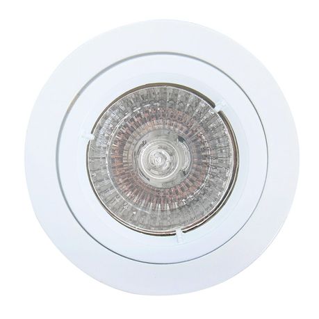 Eurolux Downlight Straight Twist Gu10 White Buy Online in Zimbabwe thedailysale.shop