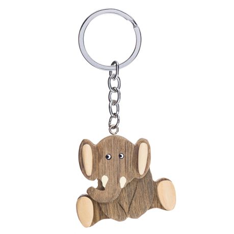 Africa's Legends - Large Keyring With Elephant Theme - Baobab Range Buy Online in Zimbabwe thedailysale.shop