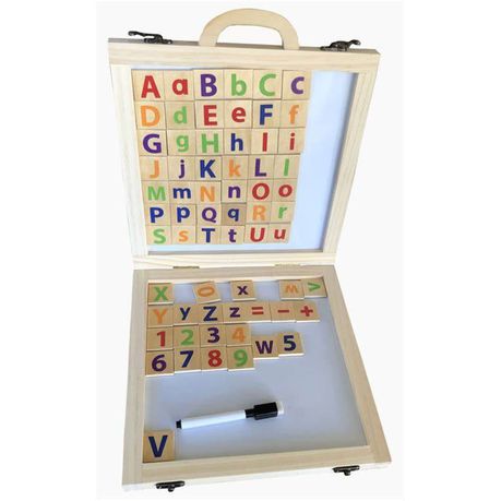 Nuovo Wooden Magnetic Box-Alphabet Buy Online in Zimbabwe thedailysale.shop