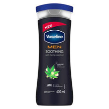 Load image into Gallery viewer, Vaseline MEN Soothing with Hemp Seed Oil Body Lotion 400ml
