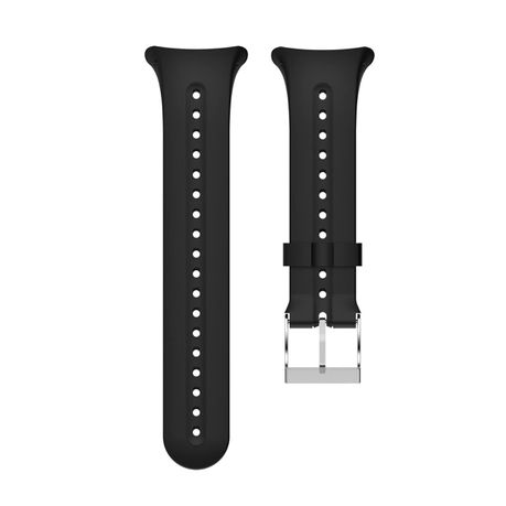 Replacement Silicone Strap for Garmin Swim Watch - S/M/L - Black