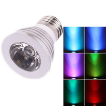 Load image into Gallery viewer, LED Colour Change RGB Light Bulb &amp; Remote Control
