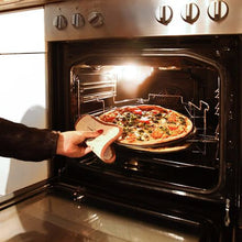 Load image into Gallery viewer, 3 Piece Stackable Pizza Pan &amp; Stand
