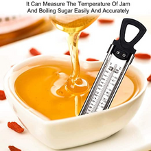 Load image into Gallery viewer, Lifespace Precision Stainless Steel Candy or Jam Thermometer
