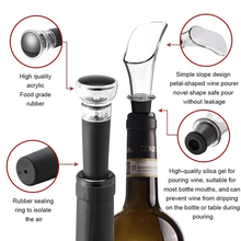Load image into Gallery viewer, Wine Bottle Stopper and Wine Aerator Pourer
