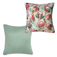 Load image into Gallery viewer, Jumarie From The Heart Protea And Bird Floral Scatter Cushion, 50cm x 50cm
