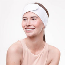 Load image into Gallery viewer, Spa Facial Headband- pack of 3- white
