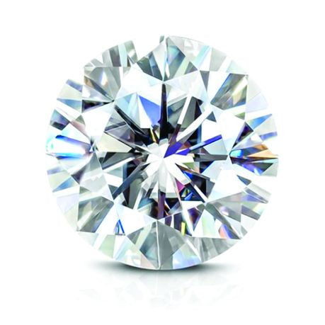 1ct Moissanite, Brilliant Round Cut, 6.5mm Buy Online in Zimbabwe thedailysale.shop