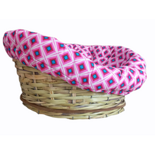 Load image into Gallery viewer, X Small Cat Bed with Cushion 54cm (l) x 56cm (w)
