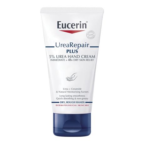Eucerin Urea Repair Plus 5% Hand Cream 75ml Buy Online in Zimbabwe thedailysale.shop