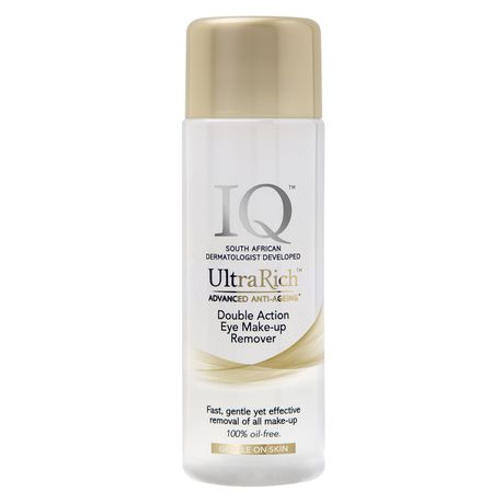 IQ UltraRich Double Action Eye Make-Up Remover - 125ml